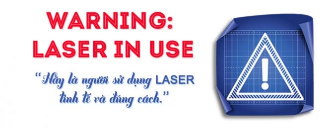 Những lưu ý khi lắp đặt và sử dụng đèn laser - Đức Yamaha